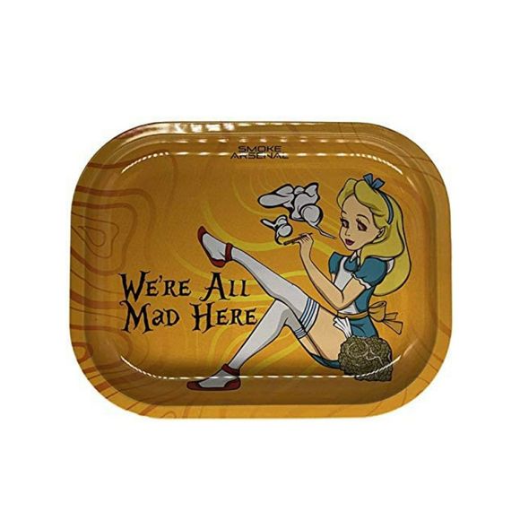 Storage & Organization Alice In Wonderland Rolling Tray 7x5 Crush